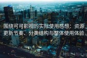 围绕可可影视的实际使用感想：资源更新节奏、分类结构与整体使用体验