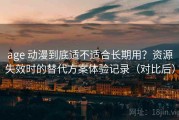 age 动漫到底适不适合长期用？资源失效时的替代方案体验记录（对比后）